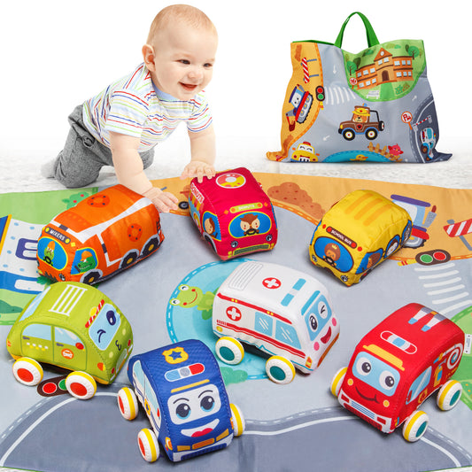 Soft Car Toy Set